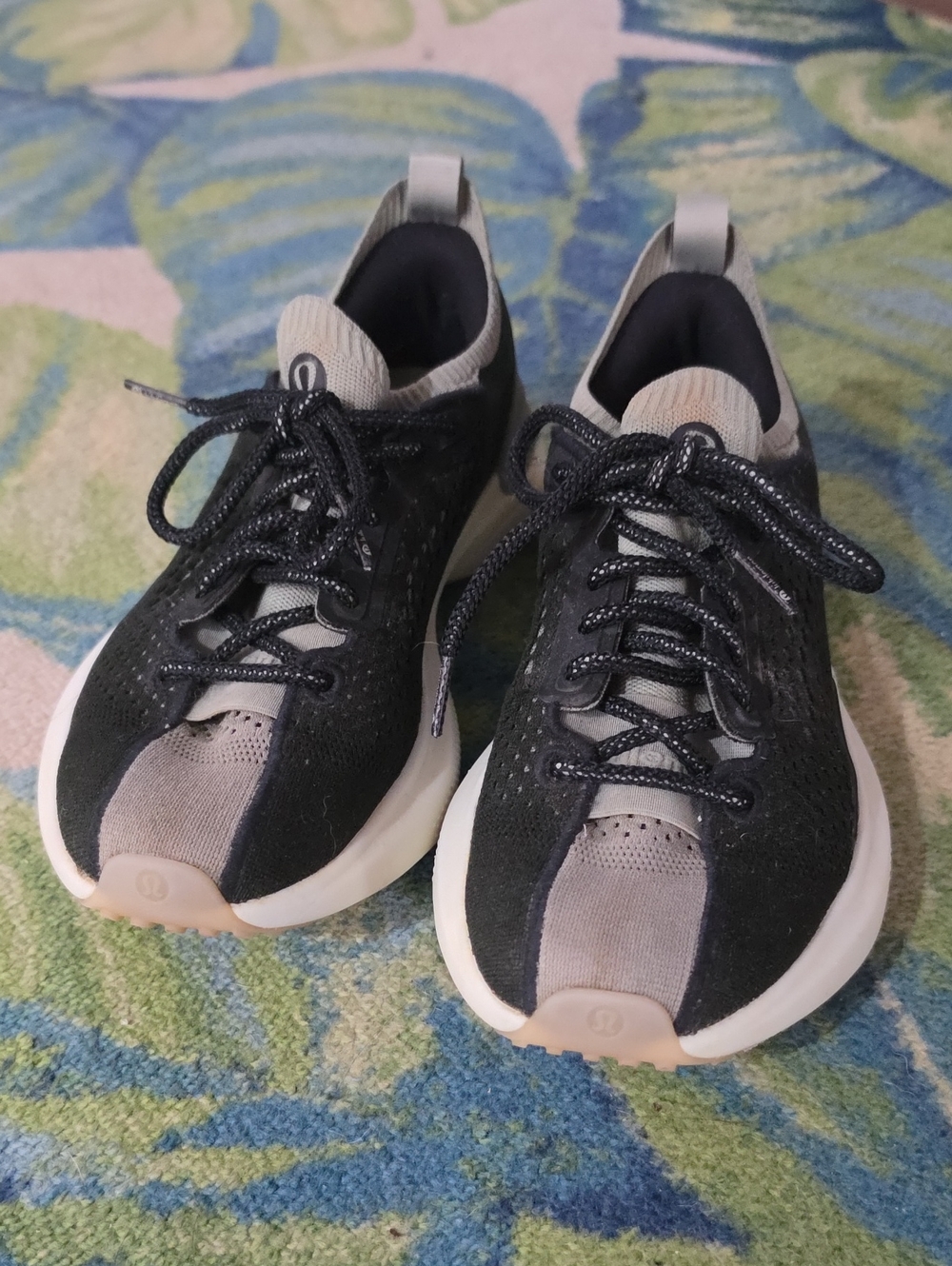 lululemon athletica Black and Gray Athletic Sneakers